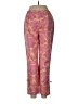 Tibi 100% Cotton Paisley Pink Casual Pants Size 8 - photo 2