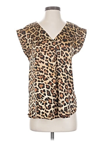 Ann Taylor LOFT Short Sleeve Blouse (view 1)