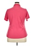 Greg Norman 100% Polyester Pink Short Sleeve Blouse Size XXL - photo 2
