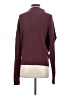 Open Edit Burgundy Turtleneck Sweater Size S - photo 2