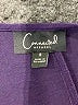 Connected Apparel 100% Polyester Solid Blue Purple Casual Dress Size 8 - photo 7
