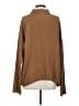 Theory 100% Silk Brown Blouse Size S - photo 2