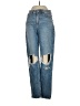 American Eagle Outfitters Hearts Blue Jeans Size 2L - photo 1