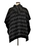 Haute Hippie 100% Wool Black Poncho Size OS - photo 2