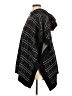 Haute Hippie 100% Wool Black Poncho Size OS - photo 5