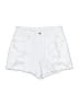 Unbranded White Denim Shorts Size S - photo 1