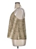 Leith 100% Polyester Tan Sleeveless Blouse Size XL - photo 5