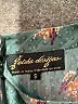 Geisha Designs 100% Polyester Floral Teal Long Sleeve Blouse Size S - photo 6
