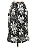 Rafael Animal Print Silver Casual Skirt Size S - photo 1