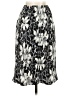 Rafael Animal Print Silver Casual Skirt Size S - photo 2