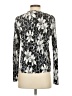 Rafael Silver Long Sleeve Blouse Size S - photo 2