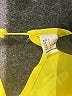 Unbranded 100% Polyester Solid Yellow Casual Dress Size L - photo 7