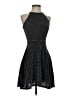 Aqua Stars Black Cocktail Dress Size S - photo 1