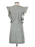 Essue Solid Gray Casual Dress Size S - photo 2
