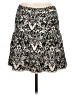BCBGMAXAZRIA Paisley Black Casual Skirt Size L - photo 2