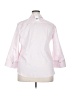 Foxcroft Pink 3/4 Sleeve Button-Down Shirt Size XXL - photo 2