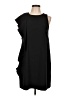 Chelsea28 Solid Black Cocktail Dress Size 10 - photo 1