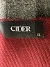 Cider 100% Polyester Burgundy Long Sleeve Top Size XL - photo 3