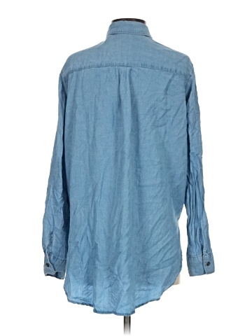 Motherhood Long Sleeve Button-Down Shirt (view 2)