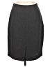 Ann Taylor Solid Gray Formal Skirt Size 6 - photo 2