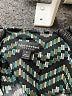 Connected Apparel Chevron-herringbone Teal Casual Dress Size 6 - photo 7
