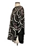 Bob Mackie 100% Polyester Black 3/4 Sleeve Blouse Size XS - photo 5