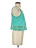 Mason + Mackenzie Teal Sleeveless Top Size XS - photo 4
