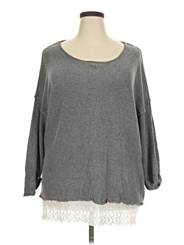 Olivia Sky 3/4 Sleeve Top (view 1)