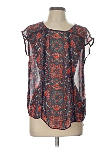 a.n.a. A New Approach Short Sleeve Blouse (view 1)