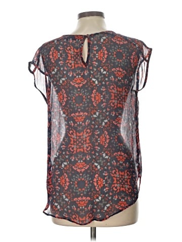 a.n.a. A New Approach Short Sleeve Blouse (view 2)