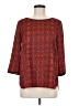 Ann Taylor 100% Polyester Red 3/4 Sleeve Blouse Size M - photo 1