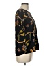 Assorted Brands 100% Polyester Black Short Sleeve Blouse Size L - photo 4