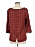 Ann Taylor 100% Polyester Red 3/4 Sleeve Blouse Size M - photo 2