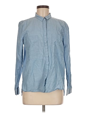 Whistles Long Sleeve Button Down Shirt - front