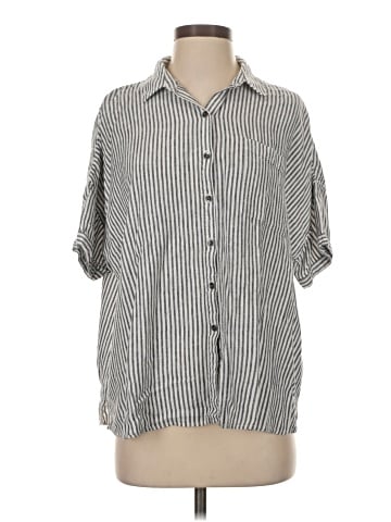 Splendid 3/4 Sleeve Button-Down Shirt (view 1)
