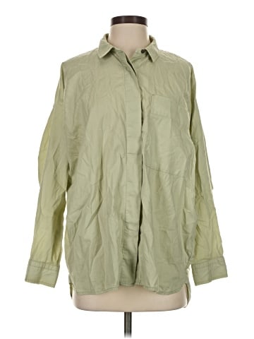 Everlane 3/4 Sleeve Button-Down Shirt (view 1)