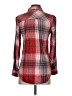Mudd Plaid Red Long Sleeve Button-Down Shirt Size S - photo 2
