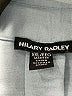 Hilary Radley 100% Polyester Solid Blue Long Sleeve Blouse Size XXL - photo 7