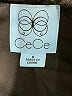 CeCe 100% Polyester Tweed Black Jacket Size 8 - photo 6
