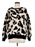 Entro Animal Print Brown Pullover Sweater Size M - photo 1