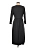Reba Solid Black Cocktail Dress Size M - photo 2