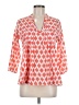 Roberta Roller Rabbit Orange 3/4 Sleeve Blouse Size M - photo 1