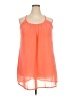 Unbranded Orange Sleeveless Blouse Size XXL - photo 1