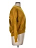 T Tahari Polka Dots Yellow Pullover Sweater Size M - photo 4