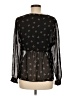Maje Black Long Sleeve Blouse Size Med (2) - photo 2