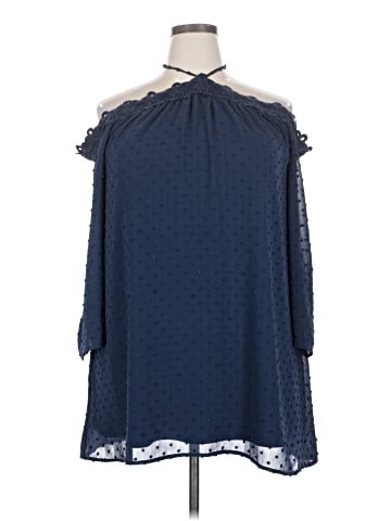 Xhilaration 3/4 Sleeve Blouse (view 1)
