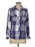 Rails Plaid Blue Long Sleeve Button-Down Shirt Size M - photo 1