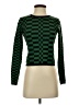 Daydreamer LA Checkered-gingham Green Pullover Sweater Size XS - photo 1