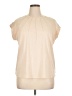 Vivilli Ivory Short Sleeve Blouse Size XL - photo 1