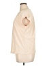 Vivilli Ivory Short Sleeve Blouse Size XL - photo 5